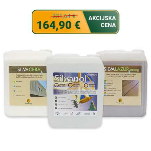 Akcija trojček: Silvanol + Silvacera + Silvalazur Strong - slika 2