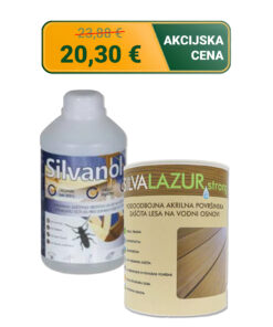 Akcija dvojček: Silvanol + Silvalazur Strong